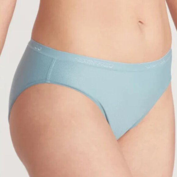 ExOfficio Women's Give-N-Go Bikini Brief Light Blue Size XS - Picture 1 of 2